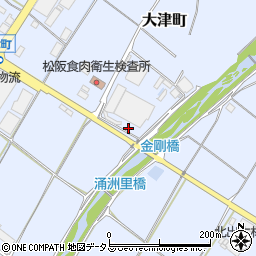 三重県松阪市大津町993周辺の地図