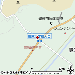広島県東広島市豊栄町鍛冶屋595周辺の地図