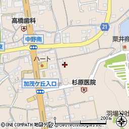 広島県福山市加茂町上加茂348周辺の地図