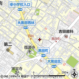 ファミリー歯科みの周辺の地図