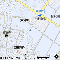 三重県松阪市大津町645周辺の地図