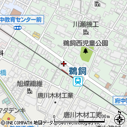 広島県府中市鵜飼町42周辺の地図