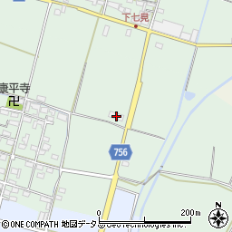 三重県松阪市上七見町580周辺の地図