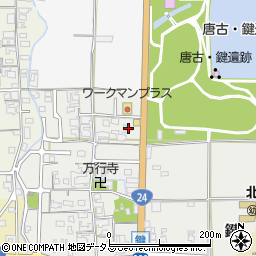 奈良県磯城郡田原本町鍵305周辺の地図