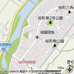 三重県松阪市桜町周辺の地図