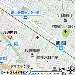 広島県府中市鵜飼町36周辺の地図