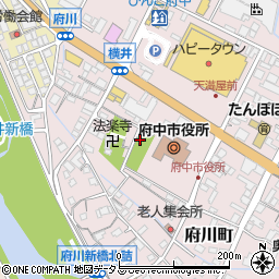 府川児童公園周辺の地図