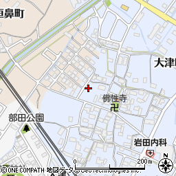三重県松阪市大津町448-2周辺の地図