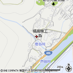 広島県府中市目崎町65周辺の地図