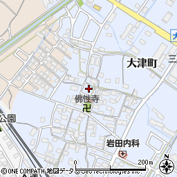 三重県松阪市大津町571周辺の地図