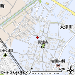 三重県松阪市大津町548周辺の地図