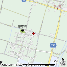 三重県松阪市上七見町498周辺の地図