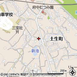 広島県府中市土生町1434周辺の地図