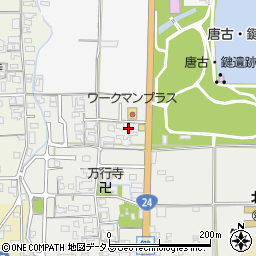 奈良県磯城郡田原本町鍵316周辺の地図