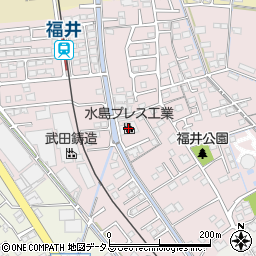 水島プレスエ業福井工場周辺の地図