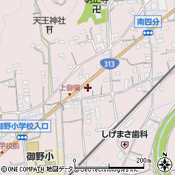 広島県福山市神辺町上御領560周辺の地図