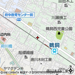 広島県府中市鵜飼町37周辺の地図