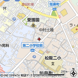 松阪地区自動車整備組合周辺の地図