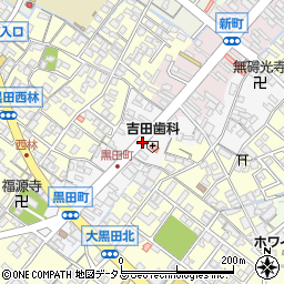 三重県松阪市黒田町周辺の地図