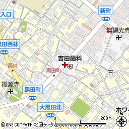 三重県松阪市黒田町周辺の地図
