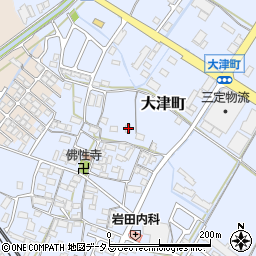 三重県松阪市大津町556周辺の地図