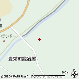 広島県東広島市豊栄町鍛冶屋11-2周辺の地図