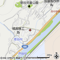 広島県府中市目崎町122周辺の地図