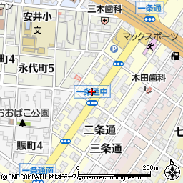 大阪府堺市堺区一条通11-31周辺の地図