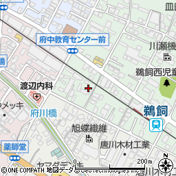 広島県府中市鵜飼町4周辺の地図