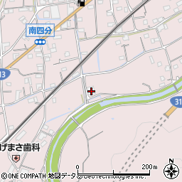 広島県福山市神辺町上御領985周辺の地図
