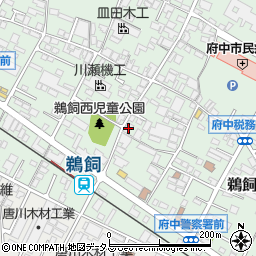 広島県府中市鵜飼町511周辺の地図
