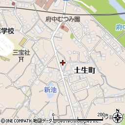 広島県府中市土生町1502周辺の地図