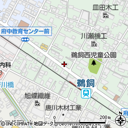 広島県府中市鵜飼町34周辺の地図