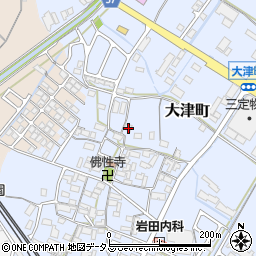 三重県松阪市大津町552周辺の地図