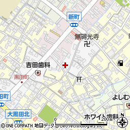 三重県松阪市黒田町11周辺の地図