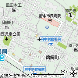 広島県府中市鵜飼町551周辺の地図