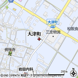 三重県松阪市大津町663周辺の地図