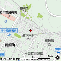 広島県府中市鵜飼町631周辺の地図