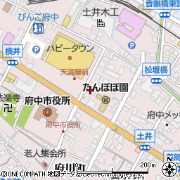 広島県府中市府川町171周辺の地図