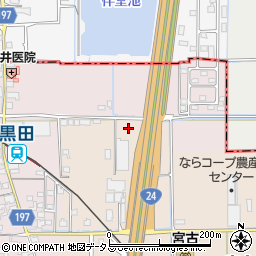 奈良県磯城郡田原本町宮古741周辺の地図