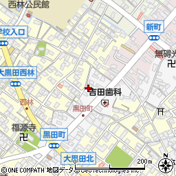 三重県松阪市黒田町1694周辺の地図
