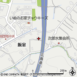 広島県広島市安佐北区安佐町飯室673周辺の地図