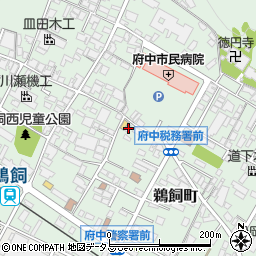 広島県府中市鵜飼町554周辺の地図
