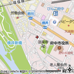 広島県府中市府川町270周辺の地図