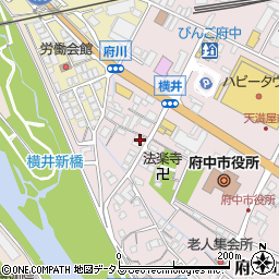 岡田木材周辺の地図