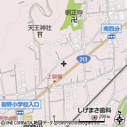 広島県福山市神辺町上御領564周辺の地図