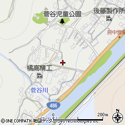 広島県府中市目崎町118周辺の地図