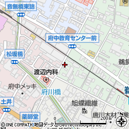 広島県府中市鵜飼町1周辺の地図