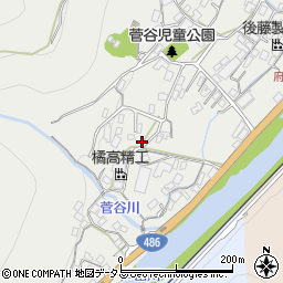 広島県府中市目崎町73周辺の地図