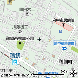 広島県府中市鵜飼町501周辺の地図